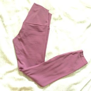 Lululemon align pants 25” size 4 - vintage plum